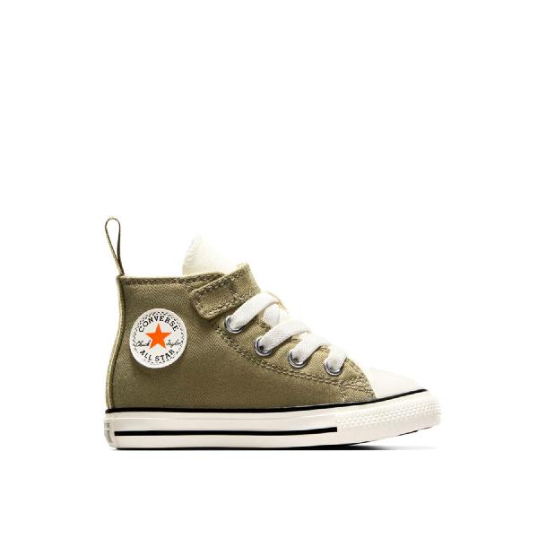 CONVERSE CON CTAS 1V HI MOSSY SLOTH/EGRET/ORANGE