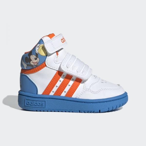 ADIDAS HOOPS MID 3.0 MICKE FTWWHT/IMPORA/PULBLU