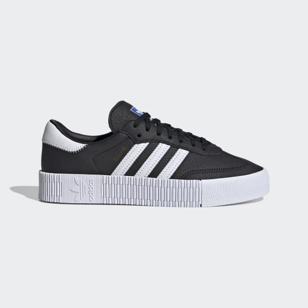 ADIDAS SAMBAROSE W BLACK/WHITE 