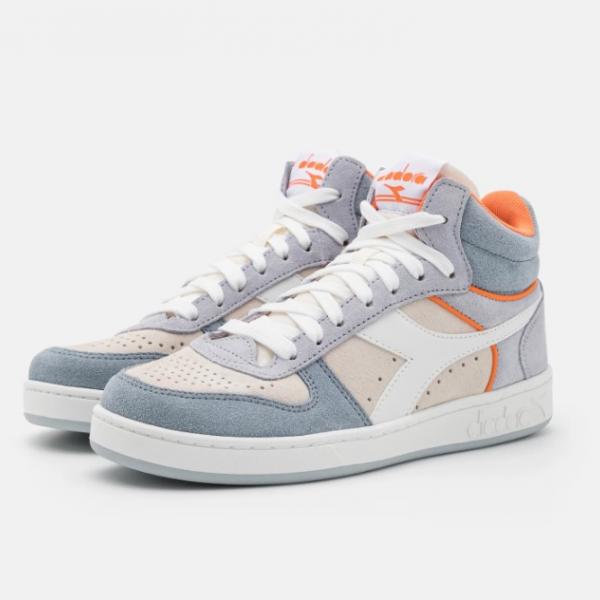 DIADORA DIA MAGIC BASKET DEMI SUEDE WN AZZ GHIACCIO ARTIC/BCO SOSPIRO