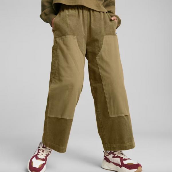 PUMA DOWNTOWN Corduroy Pants Chocolate Chip