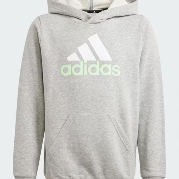 ADIDAS ADI U BL 2 HOODIE MGREYH/WHITE/SEGRSP