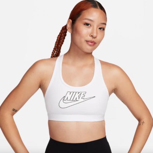 NIKE NIK NIKE SWOOSH MEDIUM SUPPORT WHITE/BLACK/WHITE