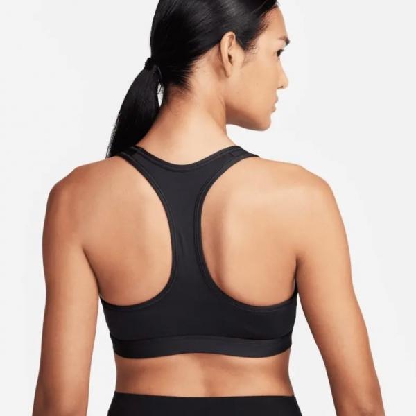 NIKE NIK NIKE SWOOSH MEDIUM SUPPORT BLACK/WHITE/BLACK/BLACK