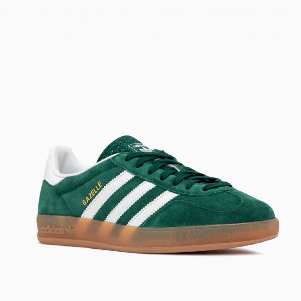 ADIDAS ADI GAZELLE INDOOR COLLGREEN/FTWWHT/GUM