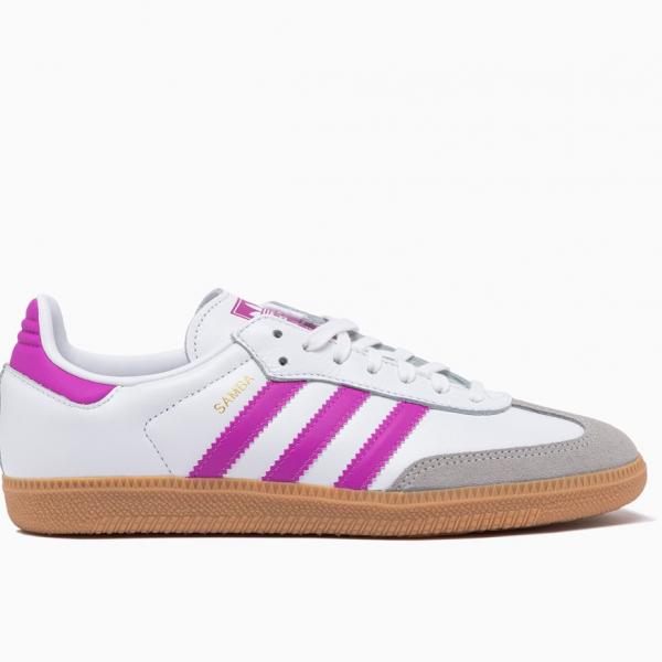 ADIDAS ADI SAMBA OG J FTWWHT/PURBUR/GUM3