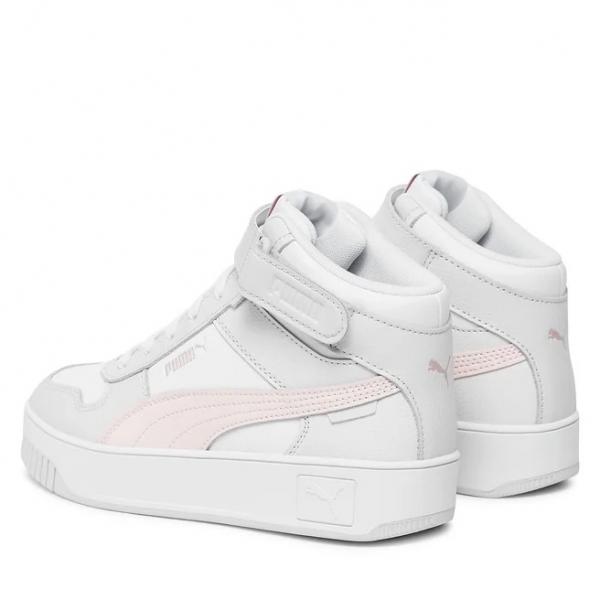 PUMA Carina Street Mid White-Frosty Pink-Feather Gray