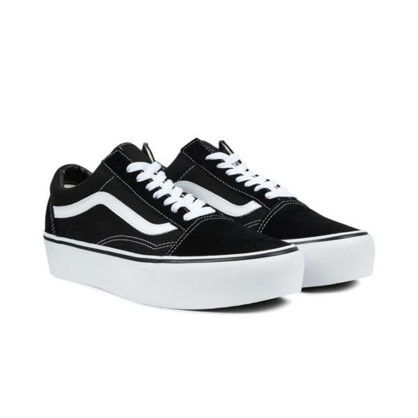 VANS  OLD SKOOL PLATFORM BLACK 