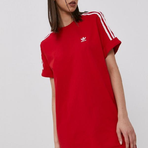 ADIDAS TEE DRESS VIVRED