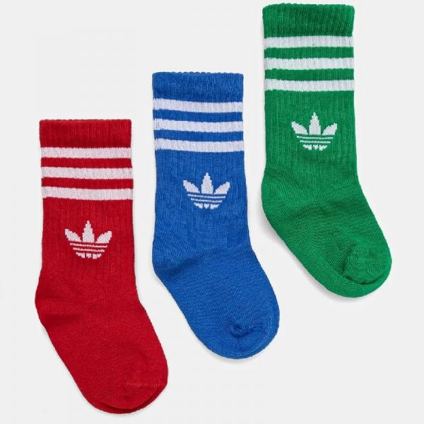 ADIDAS AOR CREW SOCK 3P BETSCA/BLUE/GREEN