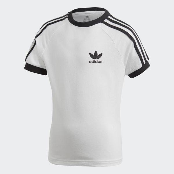 ADIDAS 3STRIPES TEE WHITE/BLACK