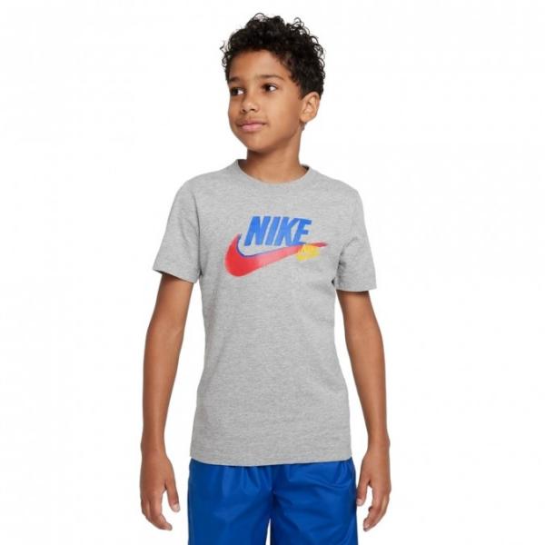 NIKE B NSW SI SS TEE DK GREY HEATHER