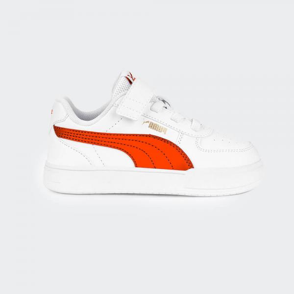 PUMA Puma Caven AC+ PS PUMA White-Warm Earth-PUMA Gold