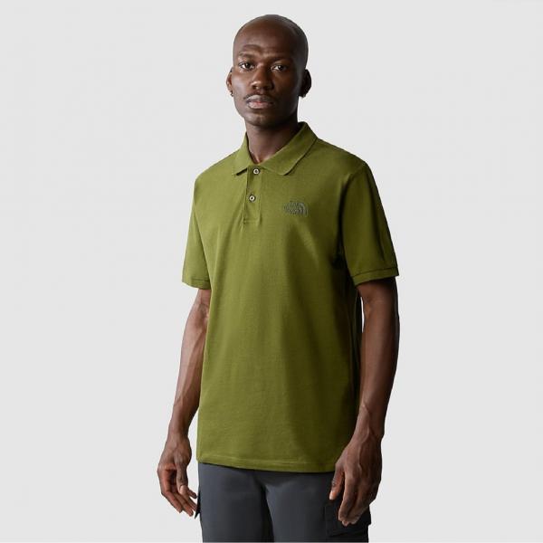 THE NORTH FACE  NTF M POLO PIQUET - EU FOREST OLIVE