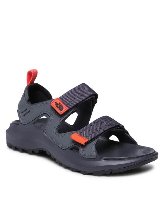 THE NORTH FACE  NTF M HEDGEHOG SANDAL III ASPHALT GREY/RETRO ORANGE