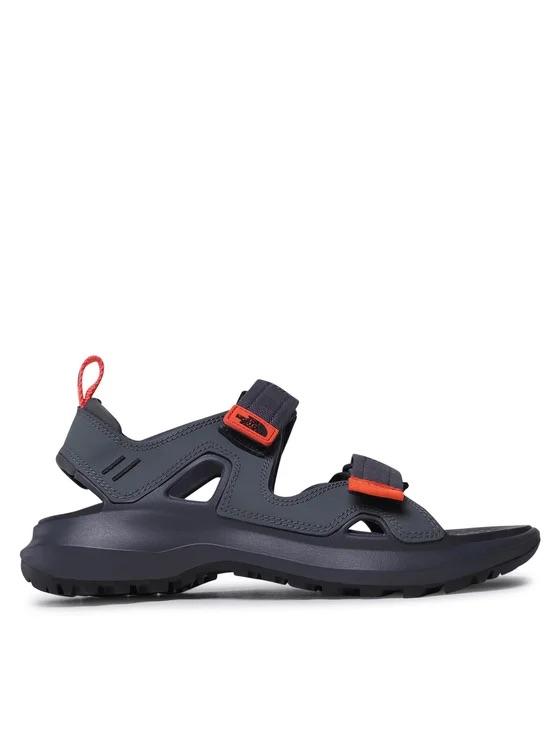 THE NORTH FACE  NTF M HEDGEHOG SANDAL III ASPHALT GREY/RETRO ORANGE