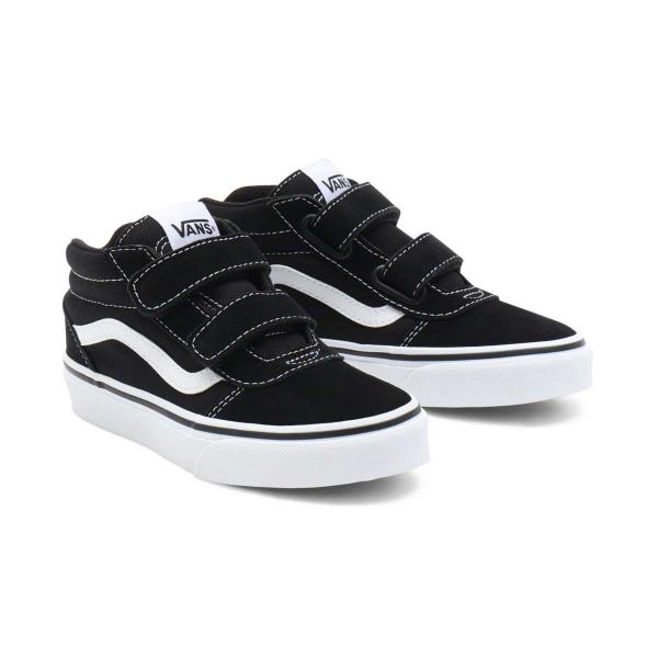 VANS  WARD MID SUEDE BLACK/WHITE