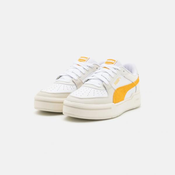 PUMA PUM CA PRO SUEDE FS WHITE-VAPOR GRAY-MUSTARD SEED