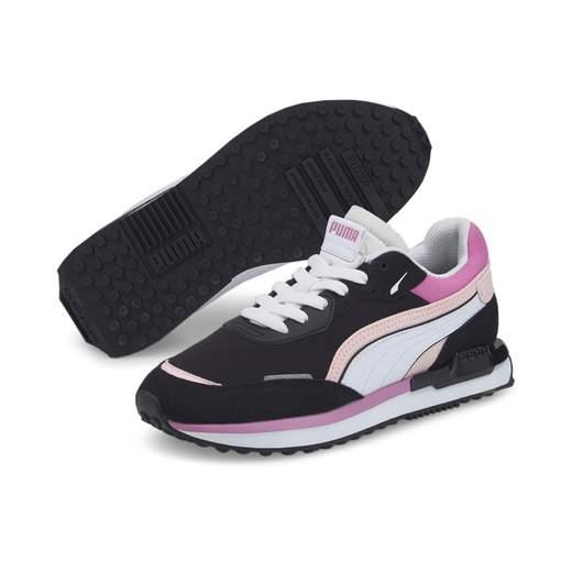 PUMA City Rider,Puma Black-Puma White-O,UK3.5